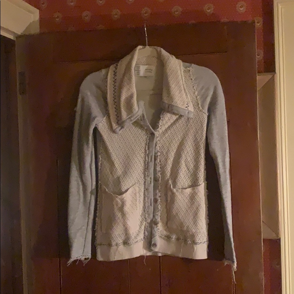 Saturday Sunday Raw Edge Cardigan